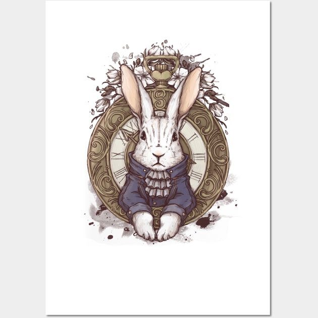 The White Rabbit Wall Art by xMorfina